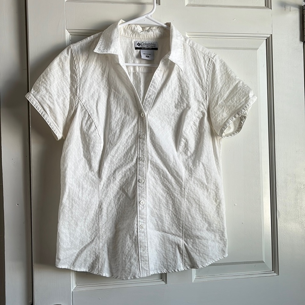 Columbia Button Up Polo